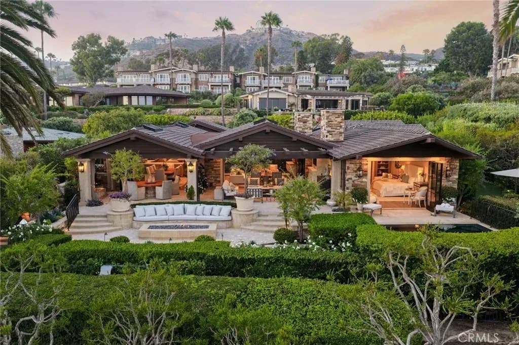 Oceanfront Estate at Montage Laguna Beach With Catalina Views