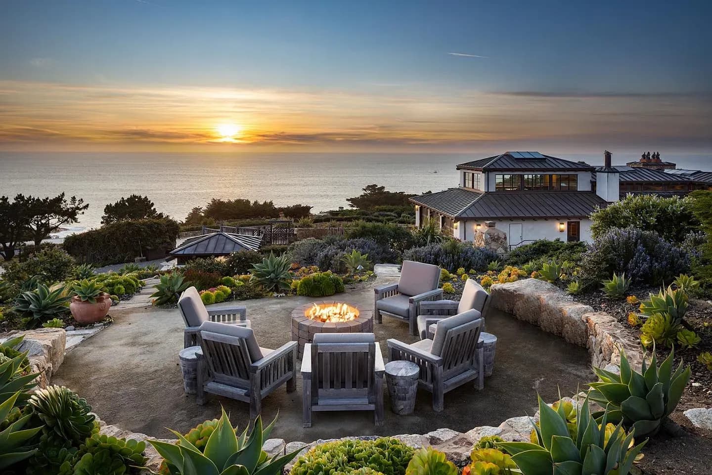 Contemporary Coastal Chalet on 6.5 Acres in Carmel's Victorine Ranch