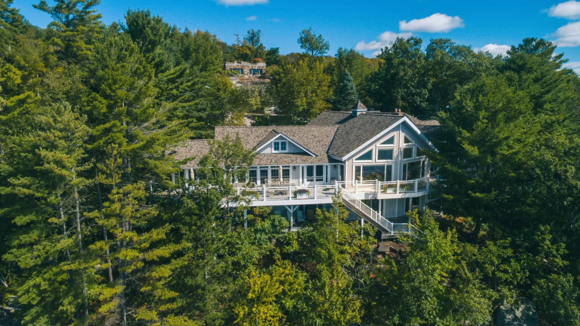 Lake Muskoka Estate with Hilltop Observatory on 2.7 Acres