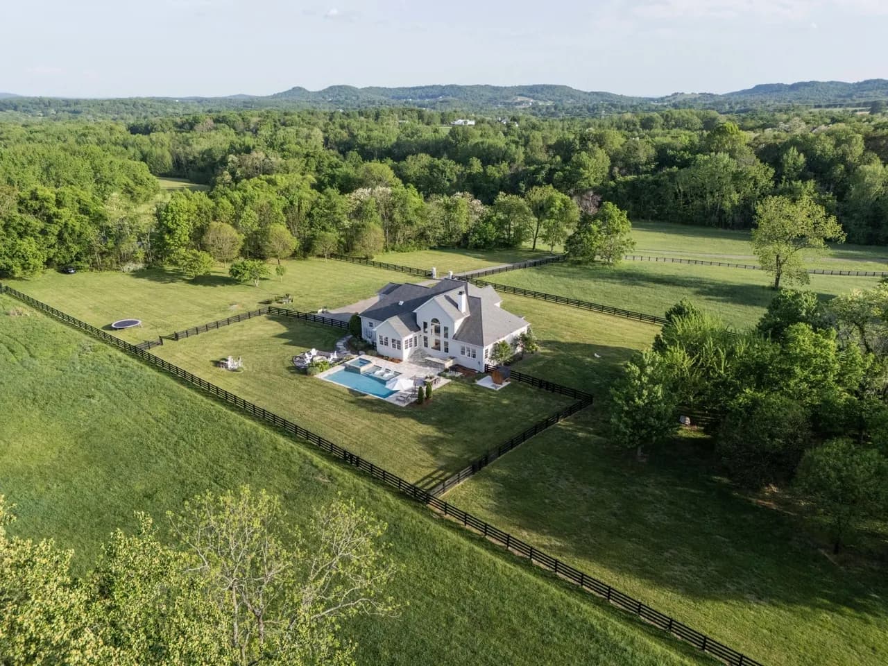 20-Acre Dream Farm Outside Nashville with Resort Pool & Horse Barn
