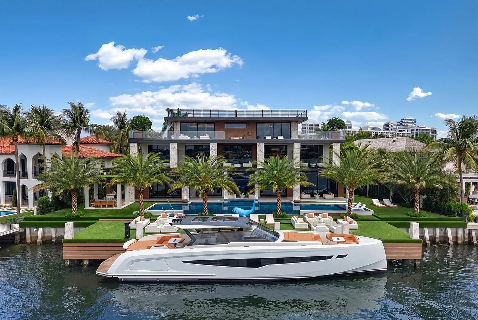 $55M Waterfront Estate by Prestige Homes in Fort Lauderdale