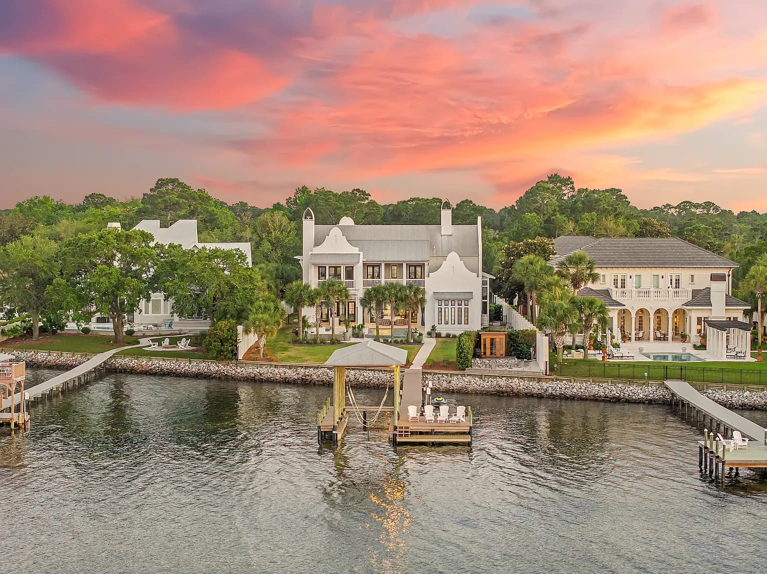Gated Bayfront Estate on Florida's Emerald Coast
