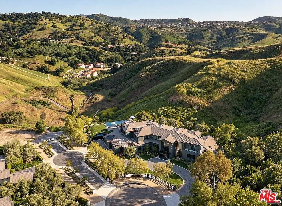 George De La Nuez Estate on 4 Acres in Guard-Gated Hidden Hills