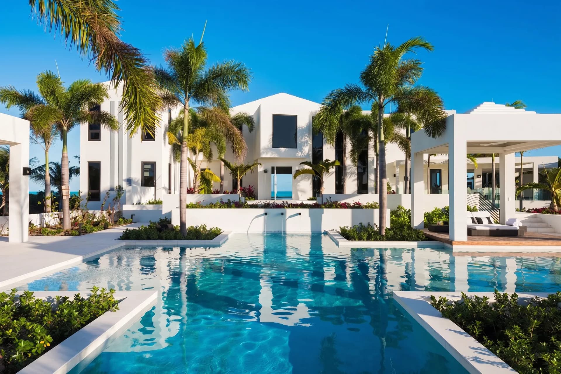 Triton: 8-Bedroom Beachfront Estate on Long Bay